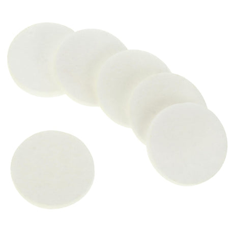 Totority 150 Pcs Car Perfume Cotton Cloth Of The Lid Spacers Cars White Felt Automatic Air Freshener Sublimation Air Freshener Blanks Premium Air Freshener Natural Air Freshener Car Incense Totority