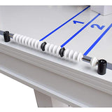 Hathaway Crestline 12-Ft Indoor/Outdoor Shuffleboard Table, Great for Patio, Decks and Family Game Rooms - Designed to Withstand The Elements, White Hathaway