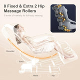 FURNIMAT 2026 Massage Chair Full Body, Zero Gravity Massage Chair with 10 Fix Rollers, Airbags, Heating, Foot Massage, Auto Modes, Bluetooth Speaker, Smart Screen Controller(Premium Version)