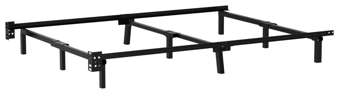 ZINUS Compack 7-Inch Metal Bed Frame for Box Spring & Mattress, Black, Queen Zinus