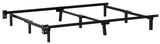 ZINUS Compack 7-Inch Metal Bed Frame for Box Spring & Mattress, Black, Queen Zinus