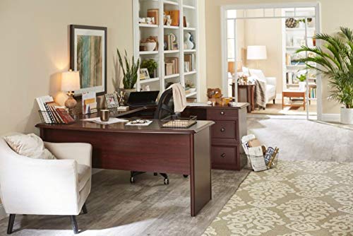 Realspace Broadstreet Executive U-shaped Office Desk - Hutch sold separately Realspace