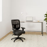 Office Star ProGrid Breathable Mesh Manager's Office Chair with Adjustable Seat Height, Multi-Function Tilt Control and Seat Slider, Mid Back, Coal FreeFlex Fabric Office Star Products