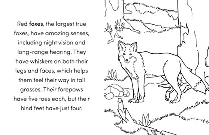 Wild Animal Book for Kids: Coloring Fun and Awesome Facts (A Did You Know? Coloring Book)