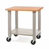 Seville Classics UltraHD Heavy-Duty Rolling Workstation, for Garage, Warehouse, Office, Classroom, Granite, 36" W x 24" D x 37.5" H Seville Classics
