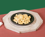 Alpha Living Home Acacia Wood Plates Set of 2 Round Wooden Dinner Plates, Charger Serving Tray Lightweight, Natural Dinnerware Dishes for Steak, Snack, Dessert, Cake, Housewarming - White Caramel Alpha Living Home