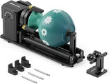 SCULPFUN RA Pro Max 4 in 1 Rotary Roller, Rotary Chuck for S9 S30 Ultra SF-A9 Series Laser Engraver, Multi-Function Y-axis Roller Engraving Module for Laser Engraving Irregular Round Objects SCULPFUN