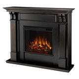 Real Flame Ashley 48" Electric Fireplace with Mantel for Living Room or Bedroom, Replaceable Fireplace Insert Heater, Realistic Log and Flame Effect, Remote Control, Timer Real Flame