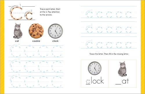 My First Learn-to-Write Workbook: Practice for Kids with Pen Control, Line Tracing, Letters, and More!