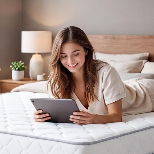 Neo Sleep Full Size Mattress, 8 Inch Hybrid Comfort & Supportive Mattress in a Box, Cooling Gel Memory Foam and Spring with Pressure Relief, CertiPUR-US Certified Neo Sleep
