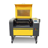 CO2 Laser Engraver 60W, 24" x 16" Laser Cutter Machine with 2-Way Pass Air Assist, Fashionable Color,Digital Control for Wood Acrylic Fabric More Sihao