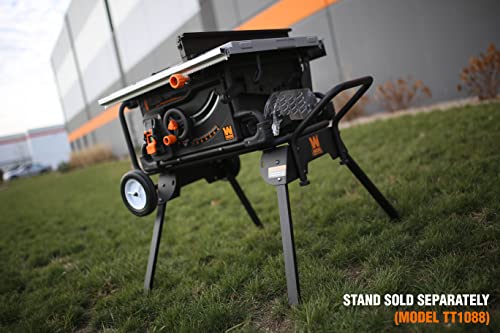 WEN TT1015 15-Amp 2 HP 10-Inch Industrial Benchtop Jobsite Table Saw , Black WEN