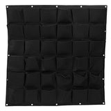 Ogrmar 36 Pockets Vertical Wall Garden Planter Plant Grow Bag for Flower Vegetable for Indoor/Outdoor (36 Pockets, Black) Ogrmar