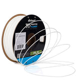 INLAND PLA Filament 1.75mm - White PLA 3D Printer Filament, Dimensional Accuracy +/- 0.03mm - 1kg Cardboard Spool (2.2 lbs) – FDM 3D Printing INLAND