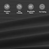2 Pack Full Size Mattress Protector Waterproof Cover, Waterproof Bed Full Fitted Sheet Only, Machine Washable 14" Deep Pocket Mattress Covers for Double Bed, Black Magik & Kover
