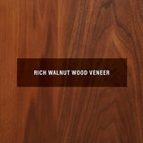 Crosley Furniture Asheville Mid-Century Modern Media Console Record Player Stand, Storage for Vinyl Records, Walnut, Large Crosley Furniture