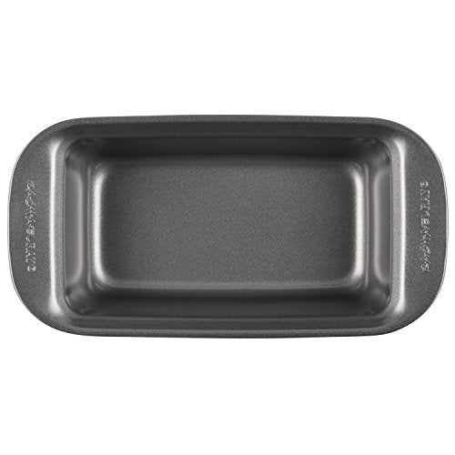 Rachael Ray Bakeware Meatloaf/Nonstick Baking Loaf Pan with Insert, 9 Inch x 5 Inch, Gray Rachael Ray
