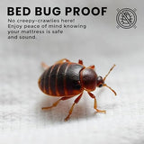 Utopia Bedding Premium Waterproof Bed Bug Mattress Cover, Full Zippered Mattress Protector, 12 Inches Deep, Dust Mite Proof 6-Sided Mattress Encasement for Bed Utopia Bedding