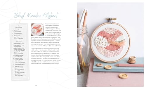 Cozy Stitches: 12 Calm & Creative Embroidery Projects for Absolute Beginners & Beyond WoodArtSupply