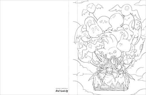 Creepy Cuties Manga Coloring Book WoodArtSupply