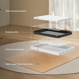 Sweetcrispy Black Bathroom Vanity Mirror for Wall, 22x30 Inch Metal Framed Wall Mirror Farmhouse Rectangle, Anti-Rust, Tempered Glass, Hangs Horizontally or Vertically Sweetcrispy