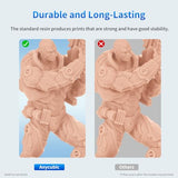ANYCUBIC 3D Printer Resin, 405nm SLA UV-Curing Resin with High Precision and Quick Curing & Excellent Fluidity for LCD 3D Printing (Light Beige, 1kg)