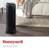 Honeywell Air Genius 5 Air Purifier with Permanent, Washable Filter, for Large Rooms, Reduces Smoke, Wildfire Smoke, Dust, Pollen, Pet Dander and More, Black, HFD320 Honeywell