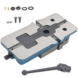 kimllier 3 Inch Heavy Duty Milling Machine Vise, Ductile Iron Accuracy Lock Down Vise, Accuracy Mill Vise Without Base Fit for Finishing Milling kimllier