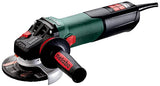 Metabo 4-1/2-Inch / 5-Inch Variable Speed Angle Grinder, 2,000-7,600 RPM, 14.5 Amp, Electronics, Slide Switch (Locking), Safety Clutch, M-Quick Wheel Change, WEV 17-125 Quick Inox, 600517420, Green Metabo