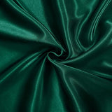 Homiest 7pcs Satin California King Size Bed Set, Blackish Green Luxury Satin Bedding, 1 Deep Pocket Fitted Sheet, 1 Flat Sheet, 4 Pillowcases, 1 Body Pillowcase Homiest