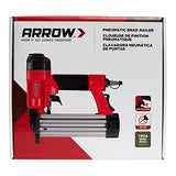 Arrow PT18G Gauge Oil-Free Pneumatic Brad Nailer - Small Light Trim and Interior Molding Work, Operates Up to 100psi Compression Unit, Fits 5/8", 3/4", 1", 1.5", 2" Brad Nails Arrow