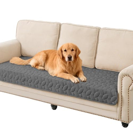 Ameritex Pet Bed Cover Dog Bed Blanket for Sofa and Furniture Waterproof New Pattern Design (30x70 Inch, Dark Grey) Ameritex