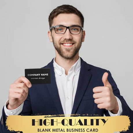 weparmeety 100 Pcs Metal Engraving Blanks Colorful Aluminum Sheet Laser Engraving Business Card Multipurpose DIY Gift Cards 86 x 54 x 0.21 mm（10 Colors) weparmeety
