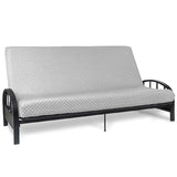 Milliard Full Size Futon Mattress, Light Grey, 71 x 52 x 6 Inch, Memory Foam Futon Mattress Full Size, CertiPUR-US, Comfy Sofa Bed, Couch, Removable Washable Hypoallergenic Cover, Frame Not Included Milliard