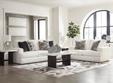 Signature Design by Ashley Karinne Coastal Sofa with Non-skid Legs, White Signature Design by Ashley