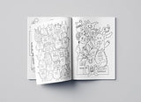 Doodle Coloring For Kids: Blue Edition WoodArtSupply