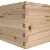 NuBee Starter 10 Frame Beehive Kit - Includes 1 Hive Body, 1 Super Box, Pine Frames, Wax Coated Foundations and More NuBee Hive