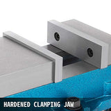 Happybuy 6 Inch Heavy Duty Milling Vise Bench Clamp Vise High Precision Clamping Vise 6 Inch Jaw Width with 360 Degrees Swiveling Base CNC Vise Happybuy