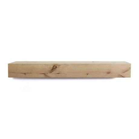 Dogberry 72 in. Modern Farmhouse Unfinished Fireplace Mantel Dogberry