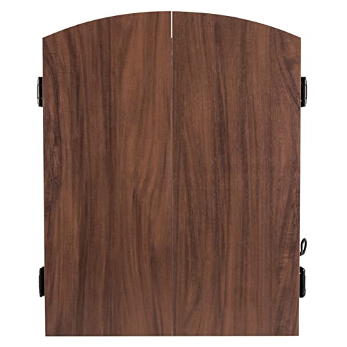 Arachnid Cricket Maxx 1.0 Electronic Dartboard Cabinet Set,Black Arachnid