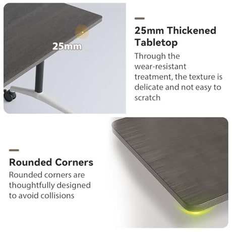 Folding Conference Room Tables, Seminar Conference Table Modern Flip Top Training Meeting Tables, Conference Room Table with Wheels for Home Office Classr,8 Pack 63inch CUAOCEZ