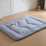Ingdgnoso Japanese Floor Mattress, 3.5" Thicken Futon Mattress Tatami Mat, High Density Foam Support for Adult Kids Sleep, Portable Futon Sofa Bed for Camping, Pet Mat, Full 80"x 54"（Silver Gray） Ingdgnoso