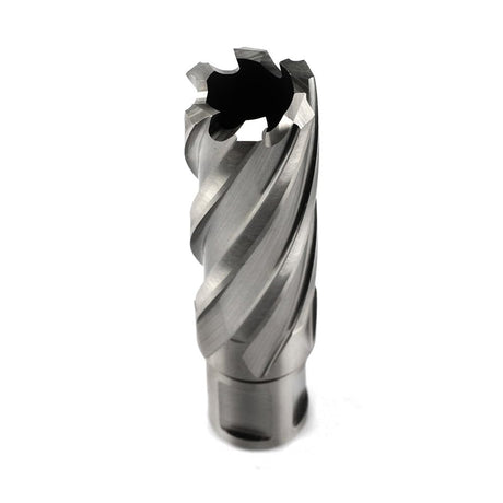 OSCARBIDE Annular Cutter 7/8 inch Cutting Diameter,2 inch Depth of Cut,3/4 inch Weldon Shank 2 Flat Mag Drill Bit with Pilot Pin for Magnetic Drill Press,1 Piece OSCARBIDE