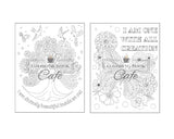 100 Inspirational Quotes Coloring Book for Adults: 100 Motivational Quotes, Positive Affirmations and Inspirational Phrases for Stress Relief and Relaxation WoodArtSupply