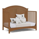 Delta Children Perry 6-in-1 Convertible Crib - Greenguard Gold Certified, Chestnut