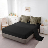 Feelyou Camouflage 7 Piece Bedding Set, Twin Size Kids Camo Bed in a Bag, Military Style Bed Set Includes Comforter, Sheet Set, Pillowcases & Pillow Covers Breathable Soft Army Green Room Decor Feelyou