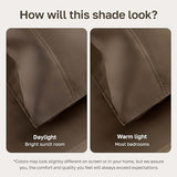 California Design Den Twin XL Sheet Set, 600 Thread Count Sateen, 100% Cotton Deep Pocket Sheets, Soft Sheet Set, Bedding (Mushroom - Taupe Brown) California Design Den
