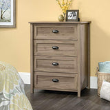 Sauder County Line 4 Drawer Chest, Salt Oak finish Sauder