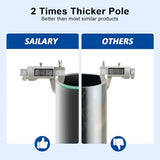 Carport Canopy 10'x20' Heavy Duty Carport, Waterproof & UV Protected Garage Top Tarp Shelter Cover with Reinforced Steel Cables, Outdoor Portable Garage for Car, Boat Tent, Light Grey SAILARY