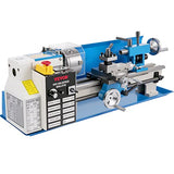 VEVOR Mini Metal Lathe, 7"x14", 550W Variable Speed 2250 RPM Metal Lathe, with 3-jaw Chuck Mini Lathe Machine Benchtop Metal Lathe Digital Display for Metal Turning VEVOR